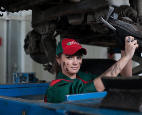 Women Behind The Wheel